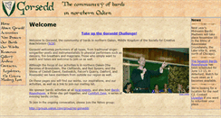 Desktop Screenshot of no-gorsedd.com